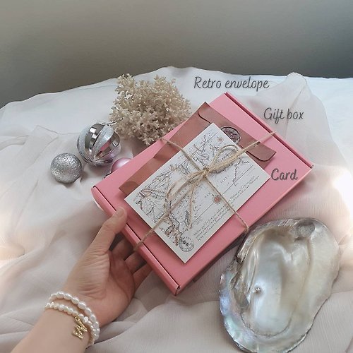 Mermaid Secret Jewelry Pink Gift Box