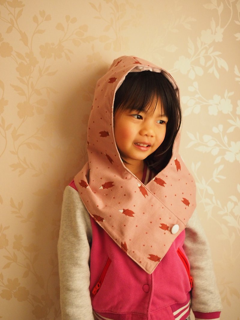 Handmade sewing neck warmer scarf with Hat for kid and adult