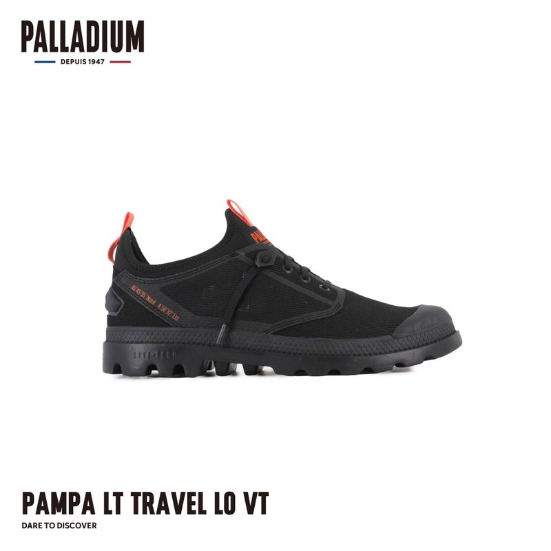 PAMPA LT TRAVEL LO VT 輕量網面休閒鞋 男女共款 黑 74473 - 女休閒鞋/帆布鞋 - 其他材質 多色