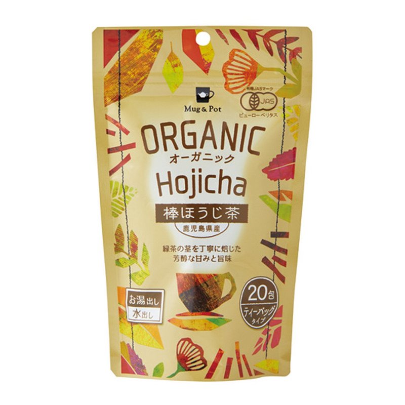 Mug&Pot ORGANIC Hojicha Roasted Tea Bag 2g x 20 - ชา - วัสดุอื่นๆ 