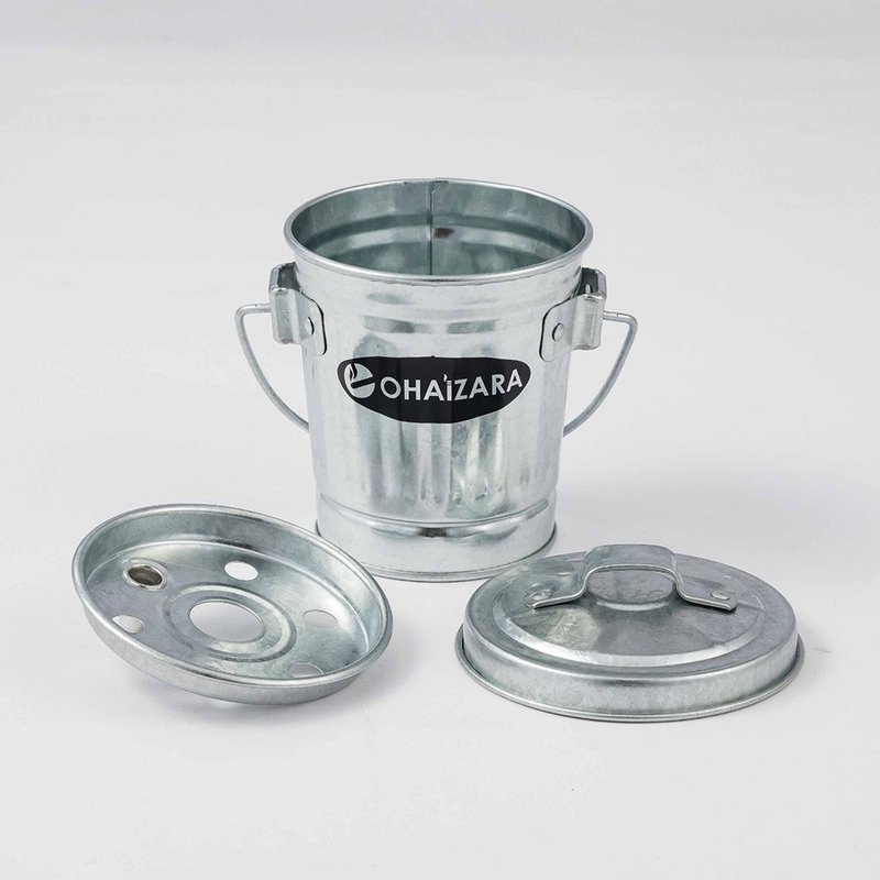 日本渡邊金屬 ohaizara 手工製桌上型煙灰缸 0.35L  2入組 - 其他 - 其他金屬 