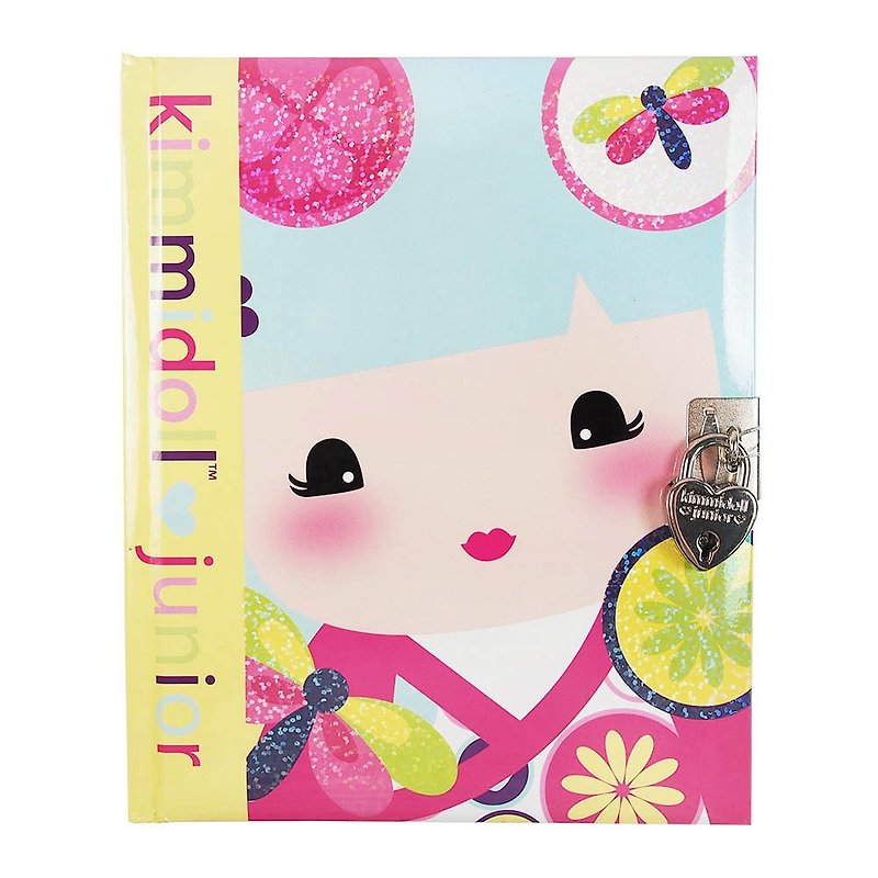 Lock Diary Willow【Kimmi Junior and Sister Fu】 - Notebooks & Journals - Paper Multicolor