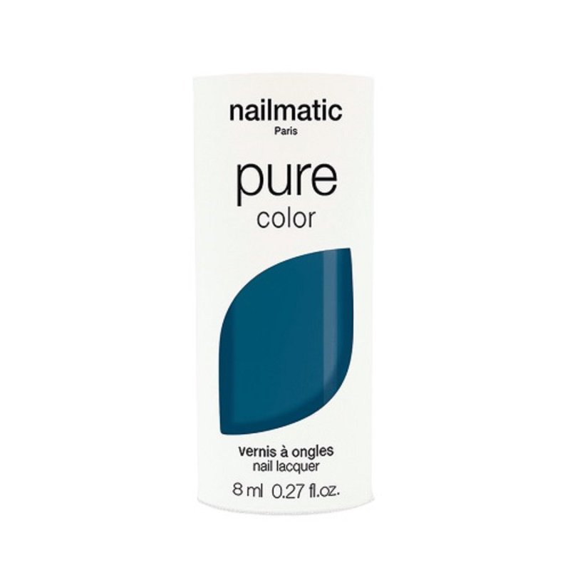 nailmatic 純色生物基經典指甲油-LIVY-板岩藍 - 指甲油/指甲貼 - 樹脂 藍色