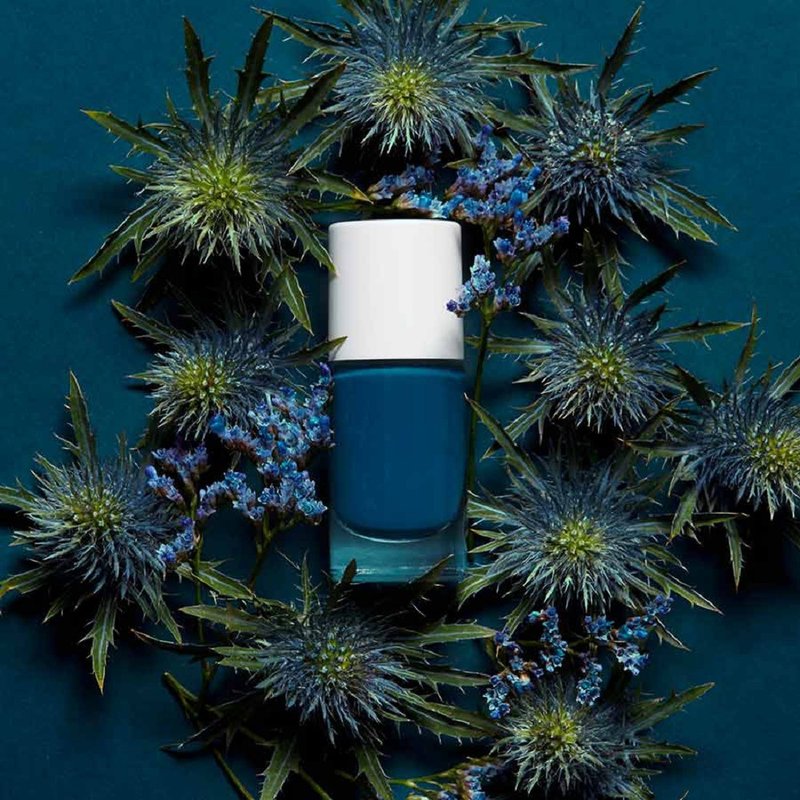 nailmatic 純色生物基經典指甲油-LIVY-板岩藍 - 指甲油/指甲貼 - 樹脂 藍色
