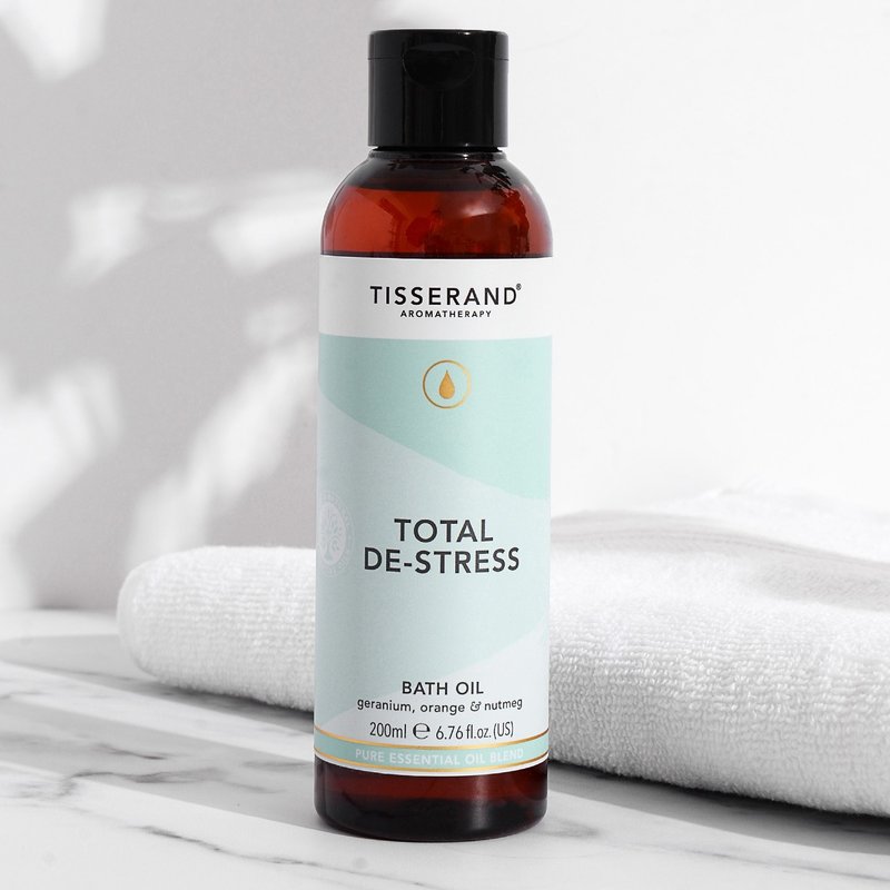 [Imported from Britain] 200ML TOTAL DE-STRESS BATH OIL - ครีมอาบน้ำ - น้ำมันหอม 