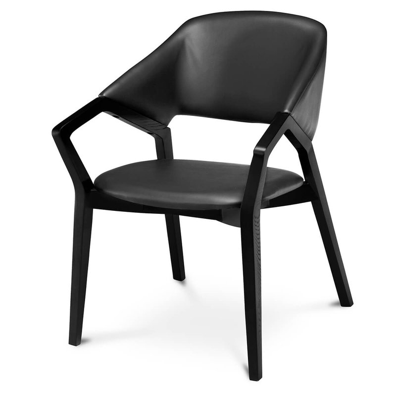 【WIA I want to live at home】 Hans chair - Chairs & Sofas - Wood Black