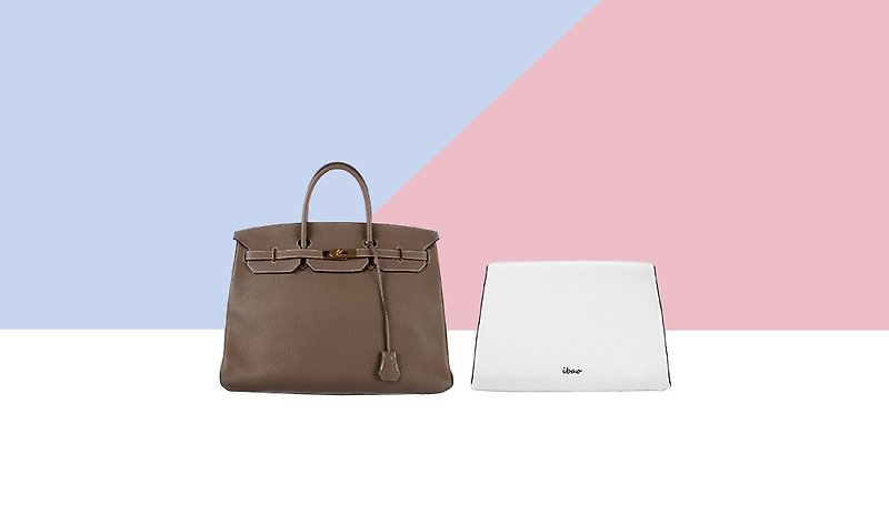【Luxe-HB40】Hermes Birkin 40 bag ibao pillow - Other - Other Materials White