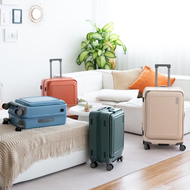 MONOCOZZI - Elegant Select Luggage 2 in 1 Set  ( 34L/72L) - กระเป๋าเดินทาง/ผ้าคลุม - เส้นใยสังเคราะห์ หลากหลายสี