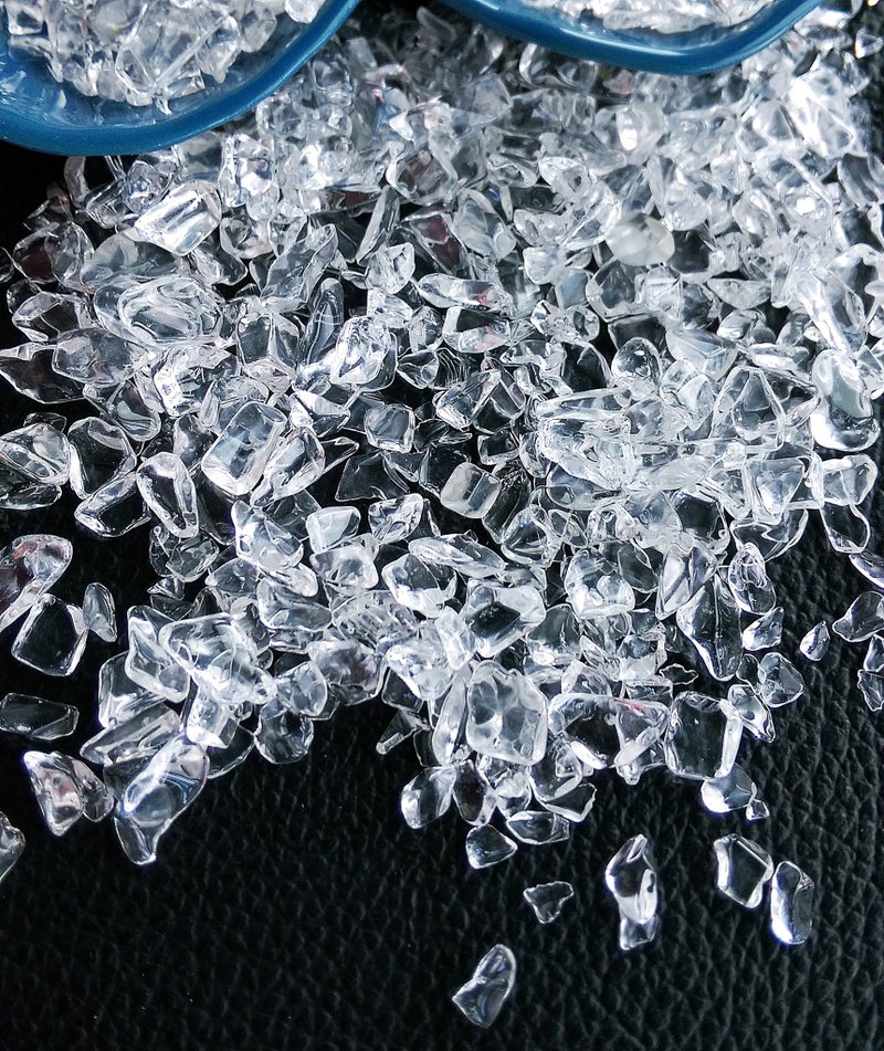 天然白水晶碎石 淨化專用小碎石 中粗透亮 一份 200g 售100元 - 擺飾/家飾品 - 其他材質 