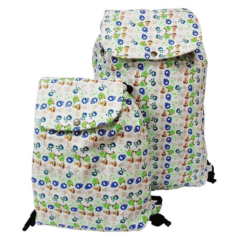 【Is Marvel】Cute bag(S) - Backpacks - Cotton & Hemp Multicolor