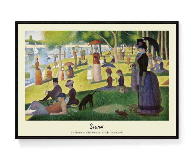 ジョルジュ・スーラ_グランド・ジャット島の日曜日の午後 - ジョルジュ