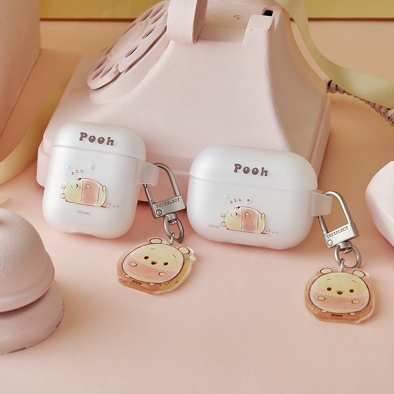 Disney Ufufy Series-Winnie the Pooh's Sweet Dreams Powerful anti-fall AirPods protective case (attached) - Headphones & Earbuds Storage - Plastic Multicolor