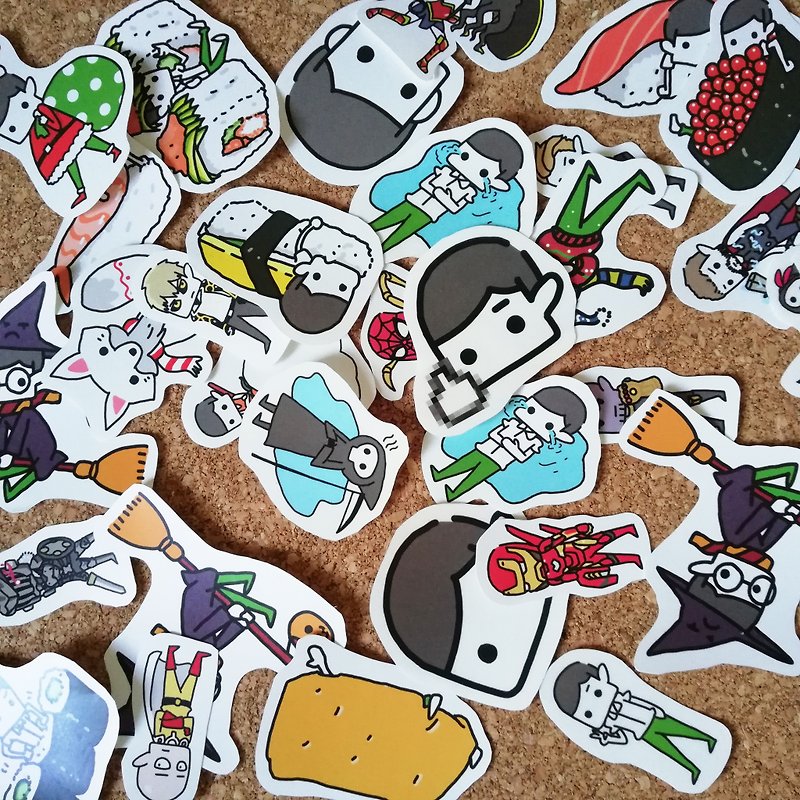 All Collection Waterproof Stickers | 10 - 30 pieces