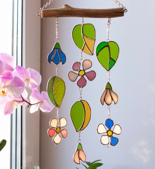 ステンドグラス　pink fox 500x0.jpg