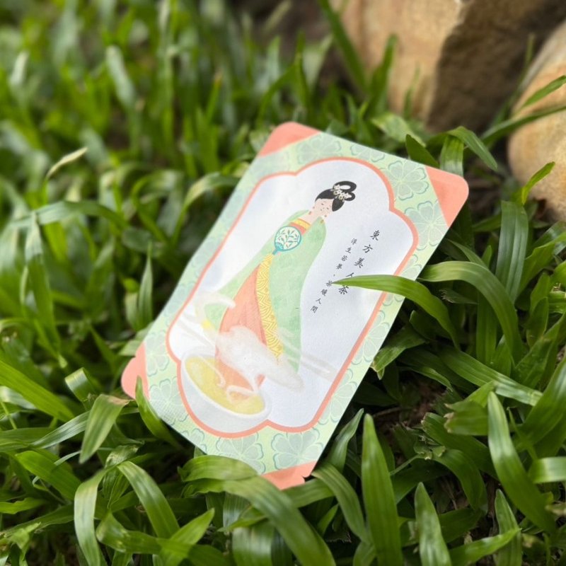 東方美人立體茶包 茶暖人間 明信片風格 (2.5gx2入/包) 台灣農林 - 茶葉/茶包/水果茶 - 紙 粉紅色
