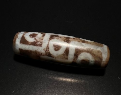 西藏九眼老天珠天珠dzi bead 西藏藏傳佛教法器#山奇藝術山奇藝術