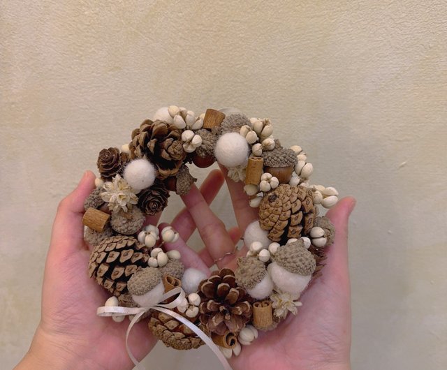 フルーツリース どんぐりリース 松ぼっくりリース ドライリース