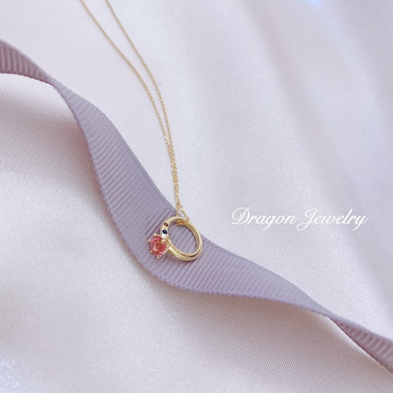 The most meaningful and warm souvenir to celebrate the birth of new life baby memorial ring 18k gold - Necklaces - Precious Metals Gold