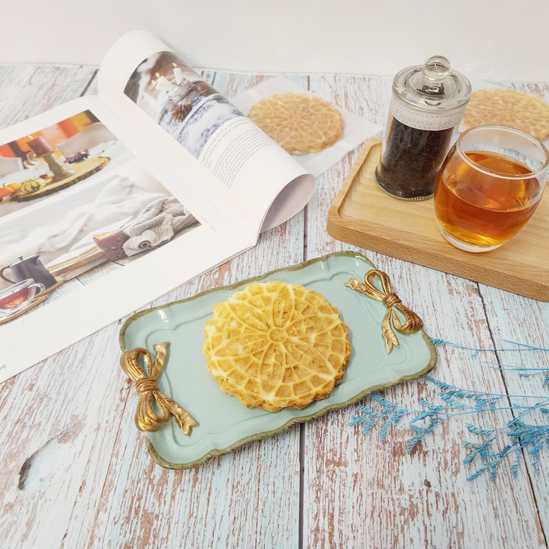 Lemon Lace Pie - Handmade Cookies - Other Materials 