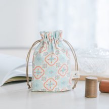 Drawstring bag/Glass Begonia/Mandarin Candy/Classic New Color III
