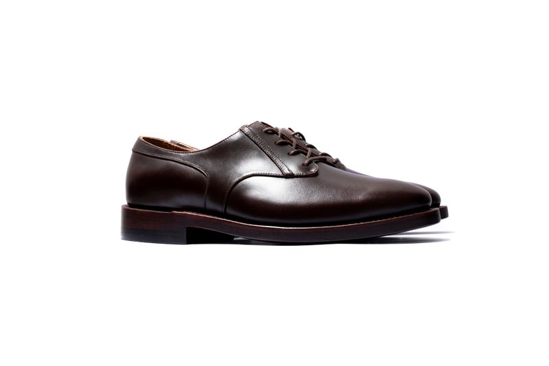 Basic_Brn_Goodyear - Men's Oxford Shoes - Genuine Leather Brown