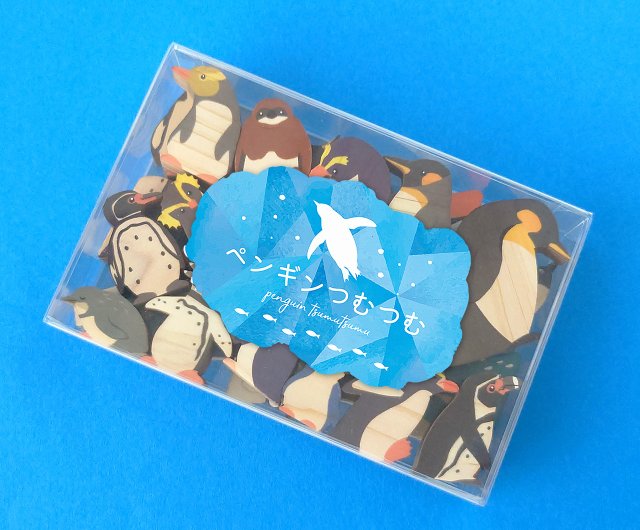 ペンギンつむつむ - ショップ nine-D 知育玩具・ぬいぐるみ - Pinkoi