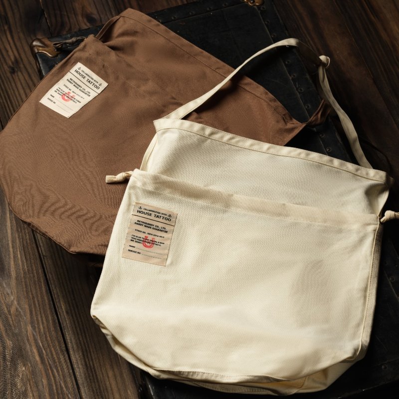 WW2 Red Cross Bag - 側背包/斜背包 - 棉．麻 