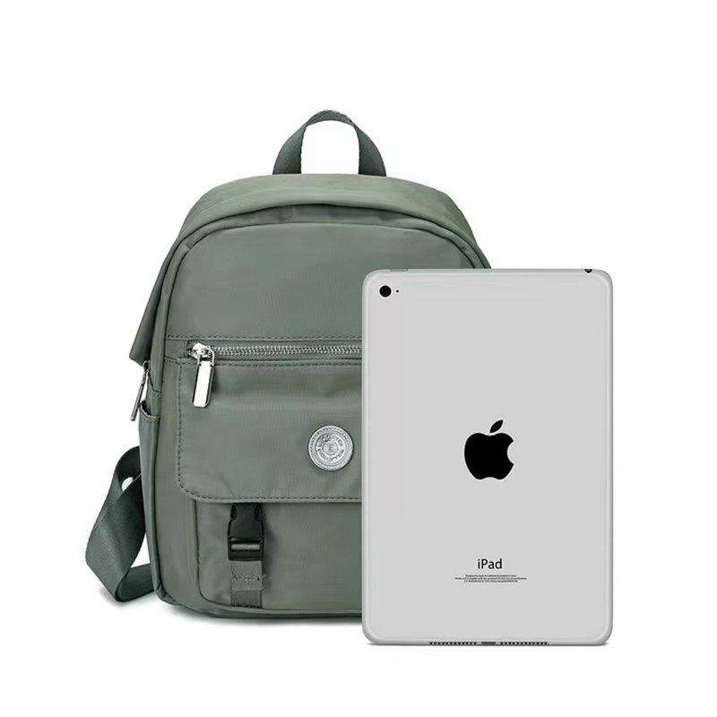 Simple laptop backpack/travel backpack/student bag/backpack/computer bag business bag - กระเป๋าเป้สะพายหลัง - วัสดุกันนำ้ หลากหลายสี