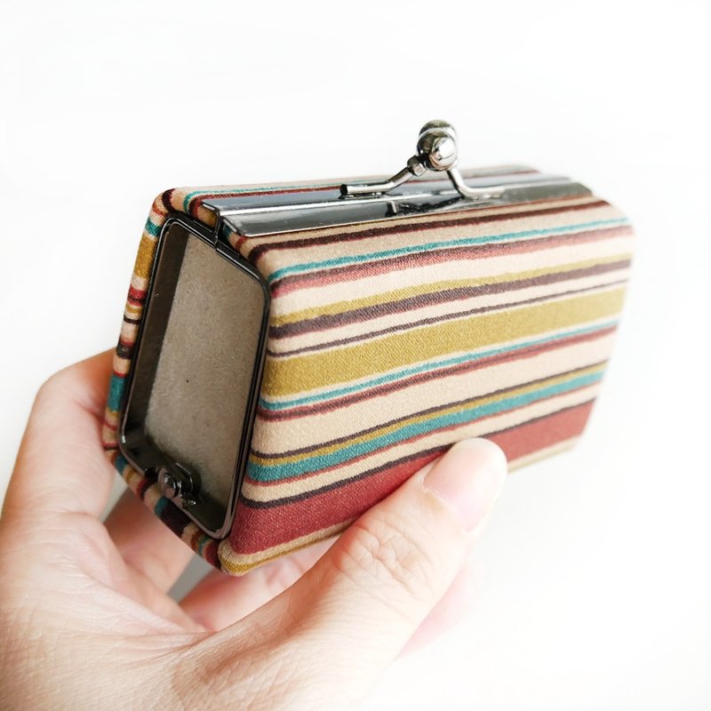 舊回憶   百工口金包 / 零錢包 / 手拿包 【台灣製造】 - 零錢包/小錢包 - 其他金屬 卡其色
