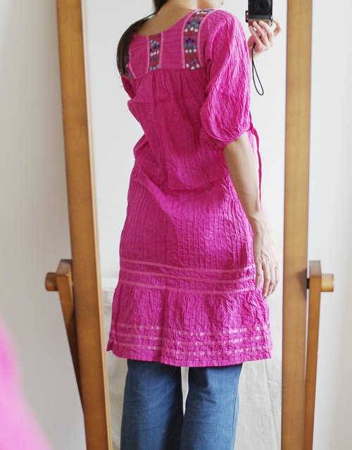 ヴィンテージ 手刺繍 ロング メキシカンワンピース ドレス ホワイト fit=scale-down,w=1200
