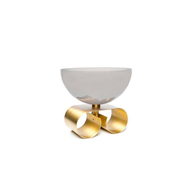 Parure I 玻璃碗_灰色 - 擺飾/家飾品 - 玻璃 灰色