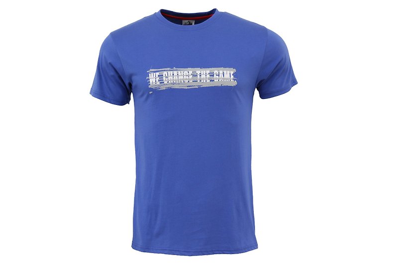 Original logo short sleeve shirt #blue :: lightness :: breathable :: close skin 160502-08 - Men's T-Shirts & Tops - Cotton & Hemp Blue