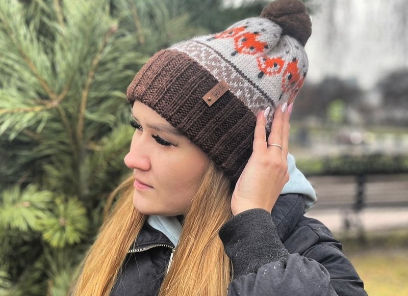 Knitting hat pattern/ Digital download - 手工藝教學/工具書 - 其他材質 