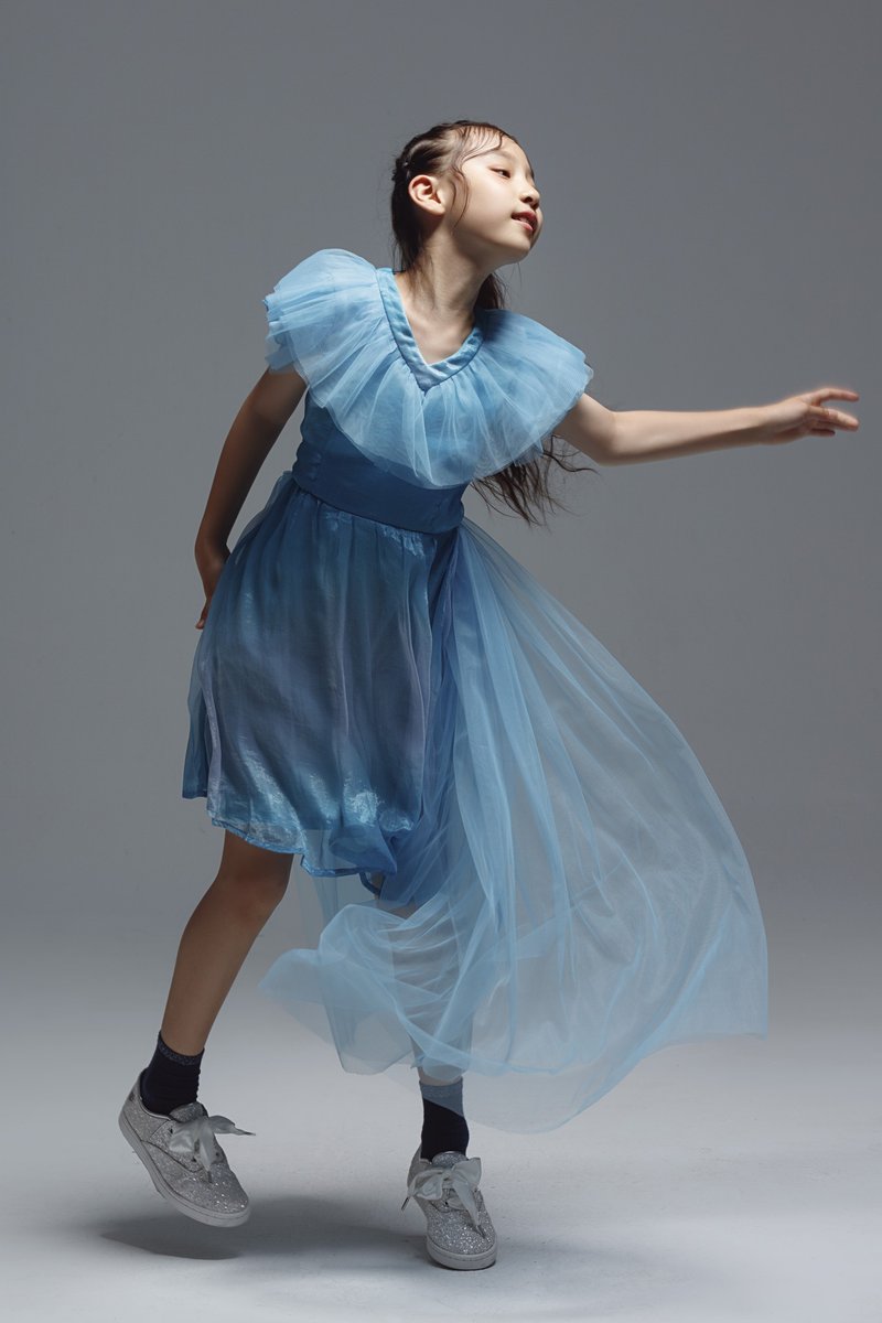 Drape Detail Dress in Chiffon / 2021 - 洋裝/連身裙 - 其他材質 