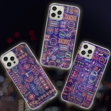 ネオンサイン　三変化iPhoneケース