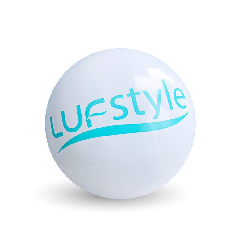 Spot LUFstyle PVC beach ball - ของเล่นเด็ก - พลาสติก ขาว