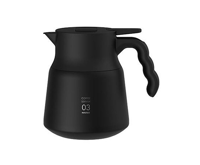 V60 Stainless Steel insulated coffee pot black PLUS 800 - Shop