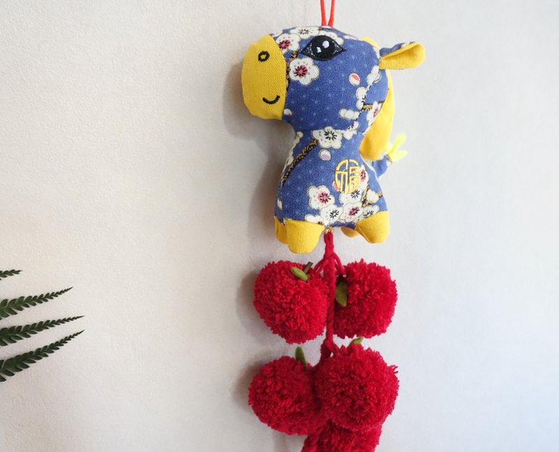 2026 Year of the Horse Blessing / Newborn Horse Baby / Lunar New Year Decor - Bedding - Other Materials Red