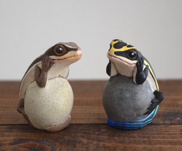 受注制作】石の上にもニホントカゲ - ショップ もっちょこ 置物 - Pinkoi