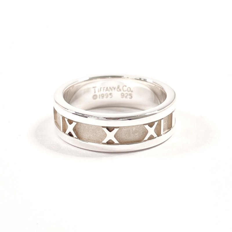 【日本直送 中古美品】13.5号 ティファニー TIFFANY&Co. リング・指輪 アトラス シルバー925 ヴィンテージ - 戒指 - 純銀 銀色