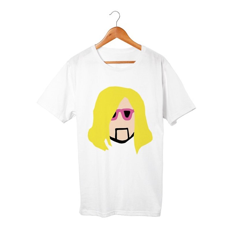 Shopping Cart # 1 T-shirt - เสื้อฮู้ด - ผ้าฝ้าย/ผ้าลินิน ขาว