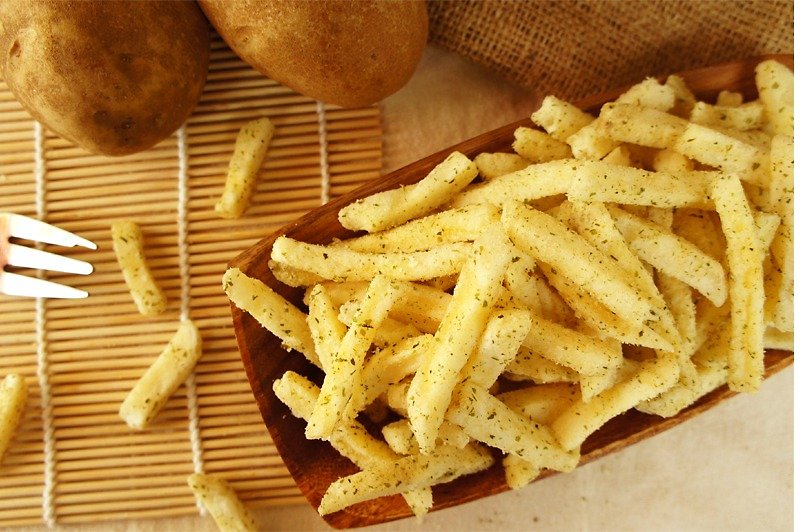 [afternoon snacks] Taiwan's strict selection of French fries brothers - seaweed (120g / bag) - Other - Fresh Ingredients 