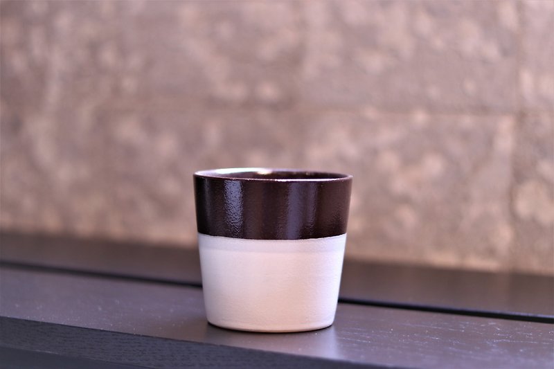 Glaze tea bowl-layers - แก้วมัค/แก้วกาแฟ - ดินเผา สีนำ้ตาล