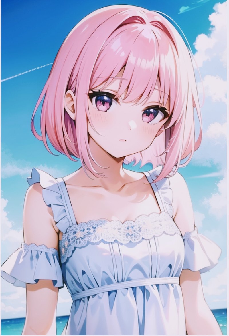 オリジナル人物ステッカー　No.256 - 貼紙 - 紙 