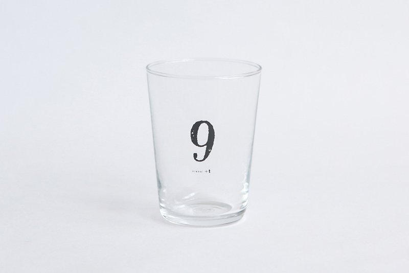 【+t计划】Digital Cup-Black 9 - แก้ว - แก้ว สีใส