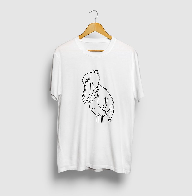 Shoebill Animal Illustration T-shirt
