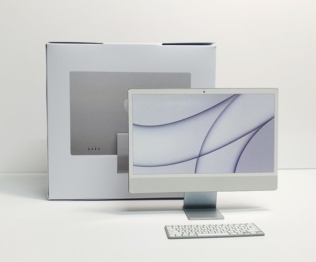 お得安い Mac (Apple) - iMac 24インチシルバーの通販 by ブル｜マック