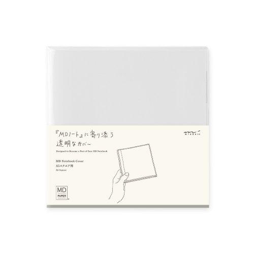 MIDORI MIDORI MD Notebook 透明保護套 A5 方形