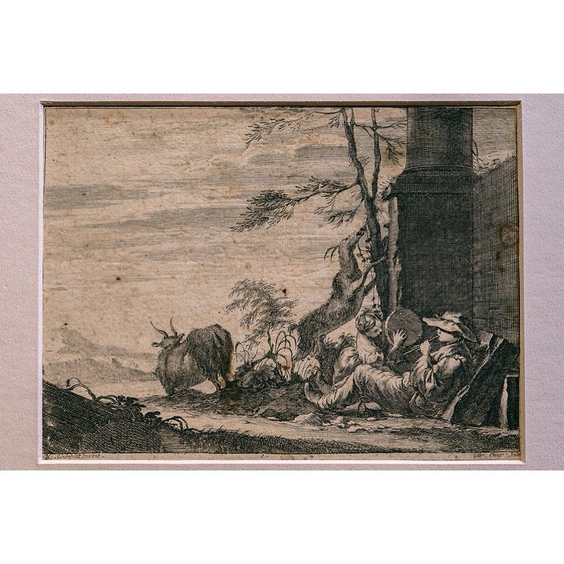 The Shepherd&#39;s Song - Schoenfeld &amp; Isenger - lithograph