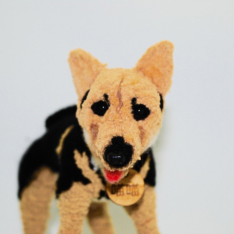 15cm pet avatar (feiwa Fei baby hand made] Miekesi pet doll (welcome to order your dog) - ตุ๊กตา - วัสดุอื่นๆ สีนำ้ตาล